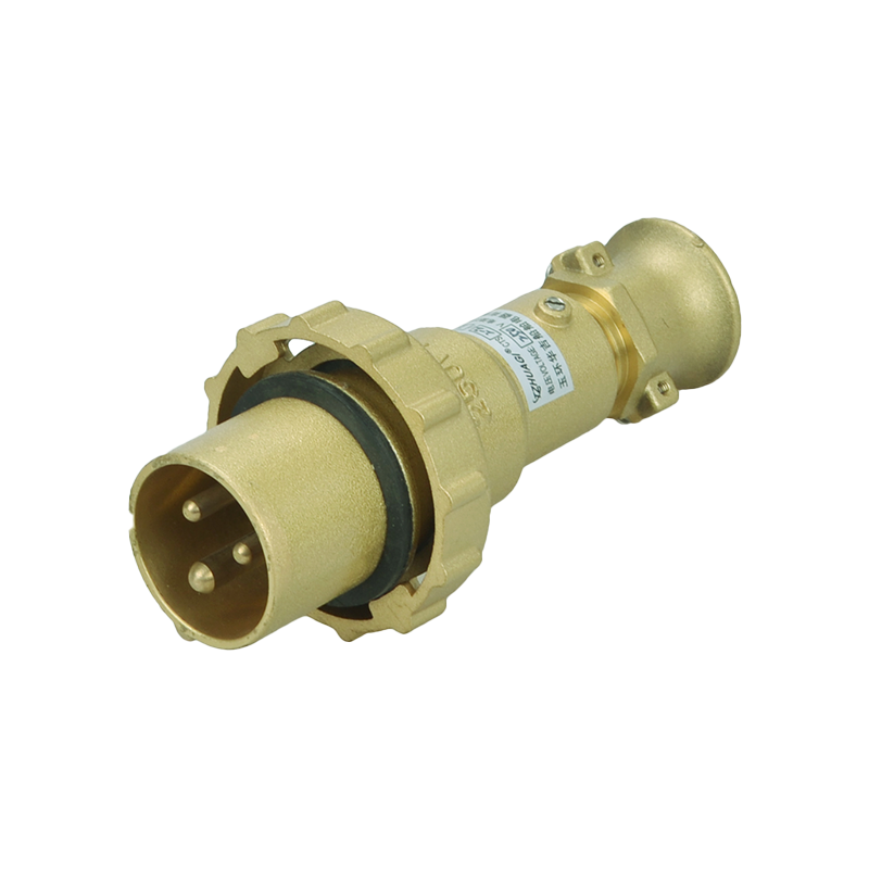 Plugue de latão Warine 32a, soquete, soquete com interruptor CTS2-2-14